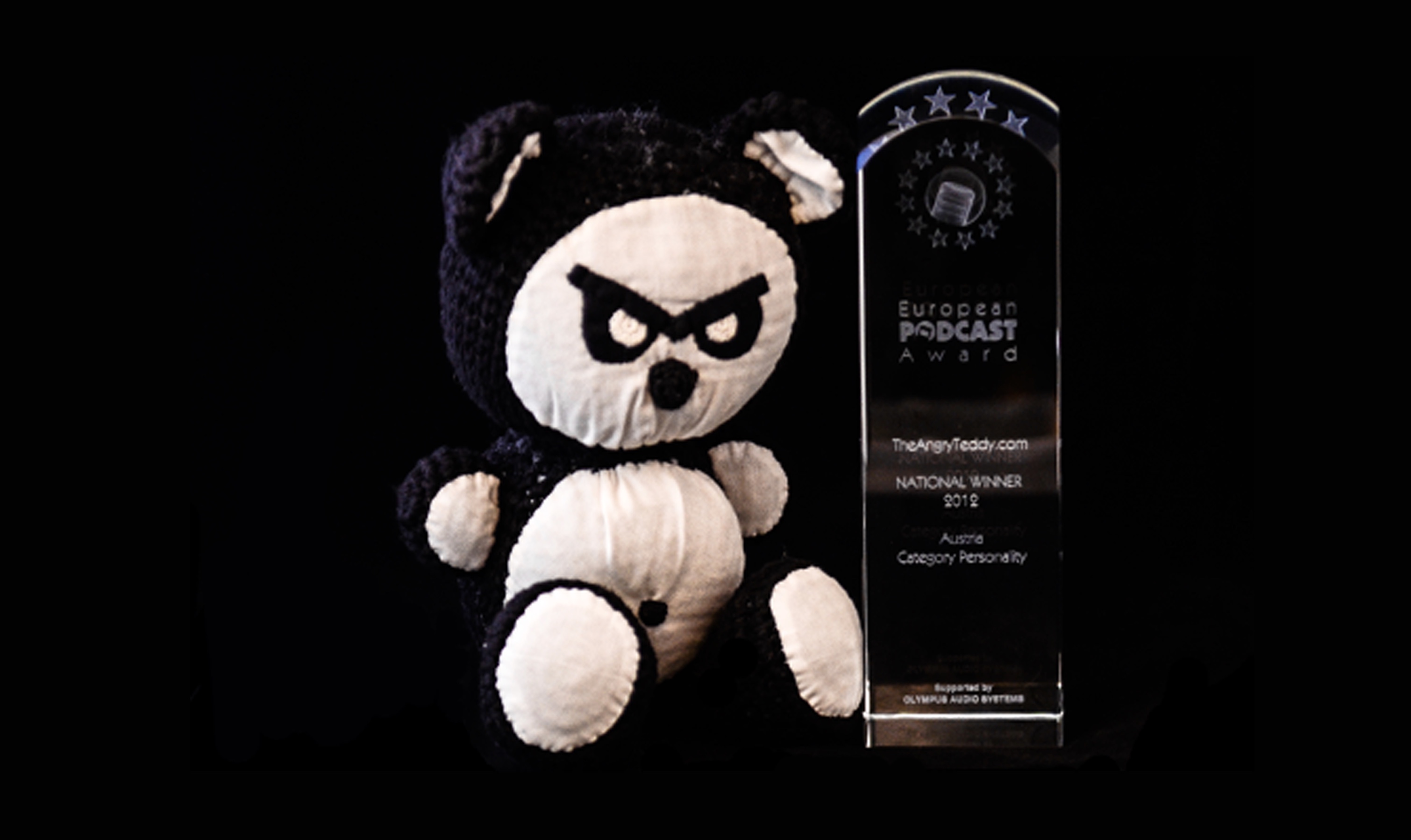 European Podcast Award Trophy 2012